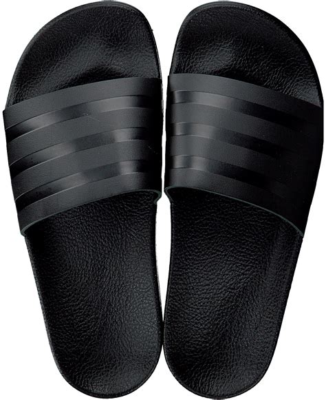 adidas dames slippers zwart|adidas sandalen slippers.